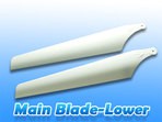 Main Blade-Lower, White